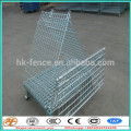 metal portable storage cage with top covers